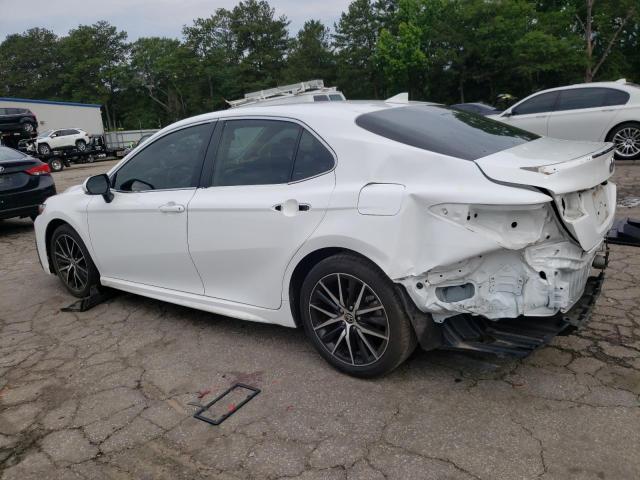 4T1T11AK4PU787842 - 2023 TOYOTA CAMRY SE NIGHT SHADE WHITE photo 2