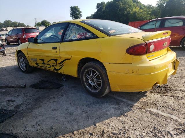 1G1JC12FX57200524 - 2005 CHEVROLET CAVALIER YELLOW photo 2