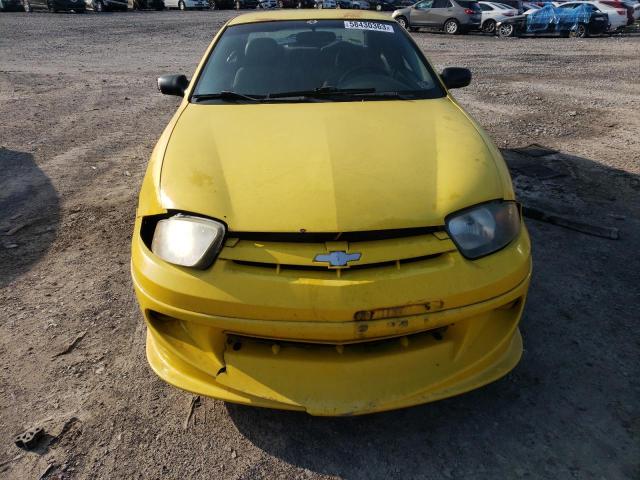 1G1JC12FX57200524 - 2005 CHEVROLET CAVALIER YELLOW photo 5