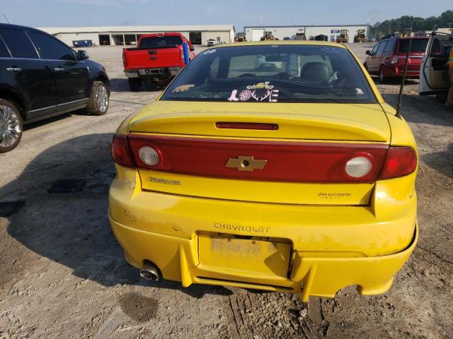 1G1JC12FX57200524 - 2005 CHEVROLET CAVALIER YELLOW photo 6