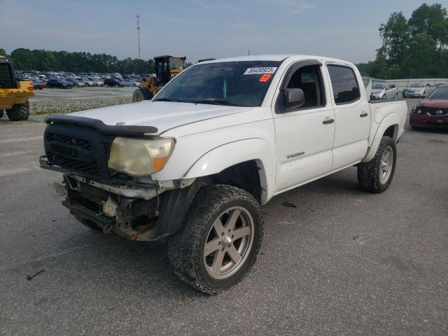 3TMJU62N78M052495 - 2008 TOYOTA TACOMA DOUBLE CAB PRERUNNER WHITE photo 1