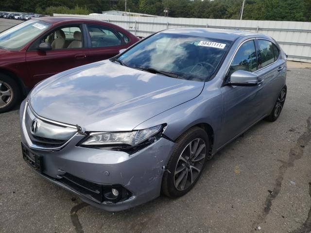 19UUB2F79FA019162 - 2015 ACURA TLX ADVANCE SILVER photo 2