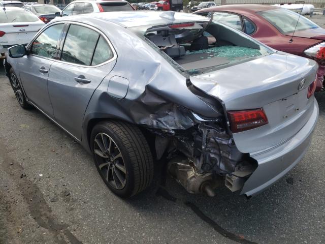19UUB2F79FA019162 - 2015 ACURA TLX ADVANCE SILVER photo 3