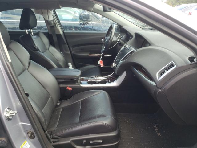 19UUB2F79FA019162 - 2015 ACURA TLX ADVANCE SILVER photo 5