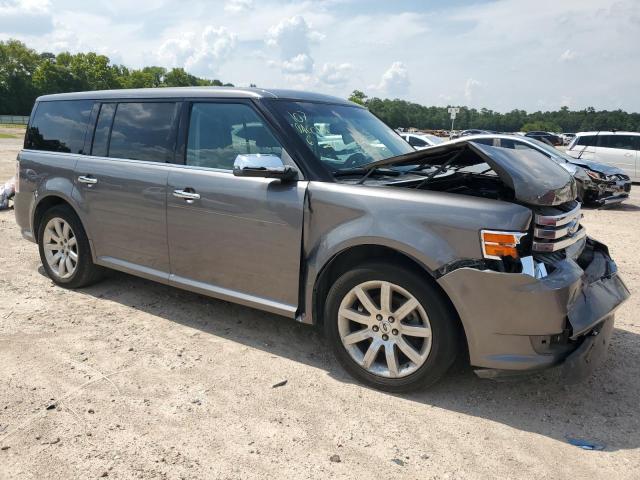 2FMGK5DC1ABD01589 - 2010 FORD FLEX LIMITED GRAY photo 4