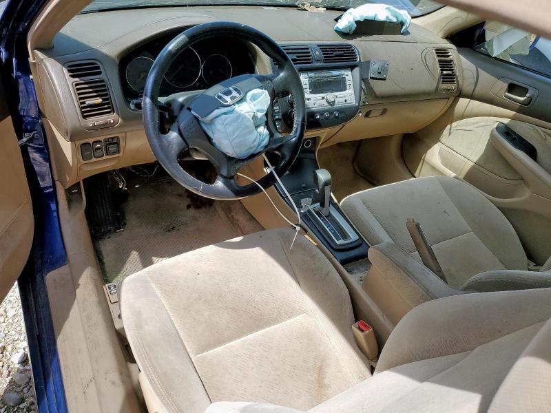 1HGEM22915L032013 - 2005 HONDA CIVIC EX BLUE photo 8