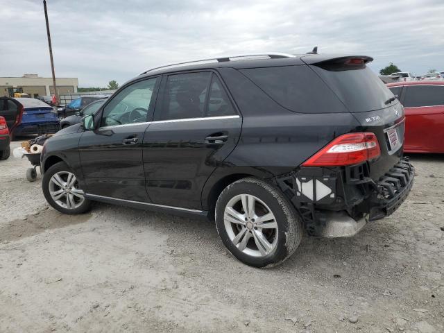 4JGDA5HB5EA429908 - 2014 MERCEDES-BENZ ML 350 4MATIC BLACK photo 2