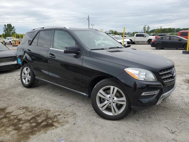 4JGDA5HB5EA429908 - 2014 MERCEDES-BENZ ML 350 4MATIC BLACK photo 4