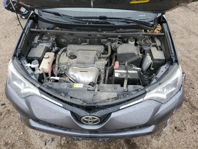JTMBFREV4HJ151218 - 2017 TOYOTA RAV4 LE GRAY photo 12