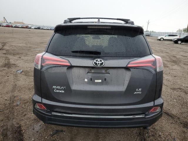 JTMBFREV4HJ151218 - 2017 TOYOTA RAV4 LE GRAY photo 6