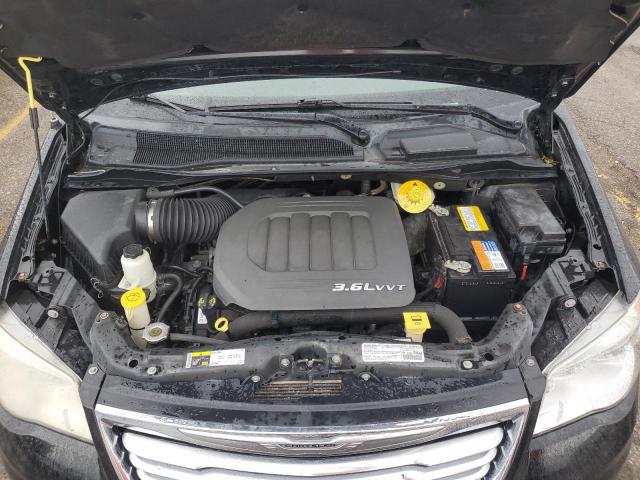 2C4RC1BG7ER111382 - 2014 CHRYSLER TOWN & COU TOURING BLACK photo 12