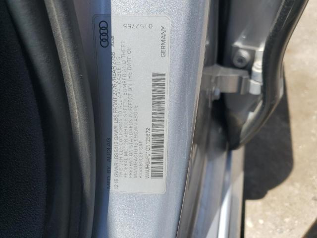 WAUHGAFC1GN129672 - 2016 AUDI A6 PRESTIGE ვერცხლისფერი ფოტო 12