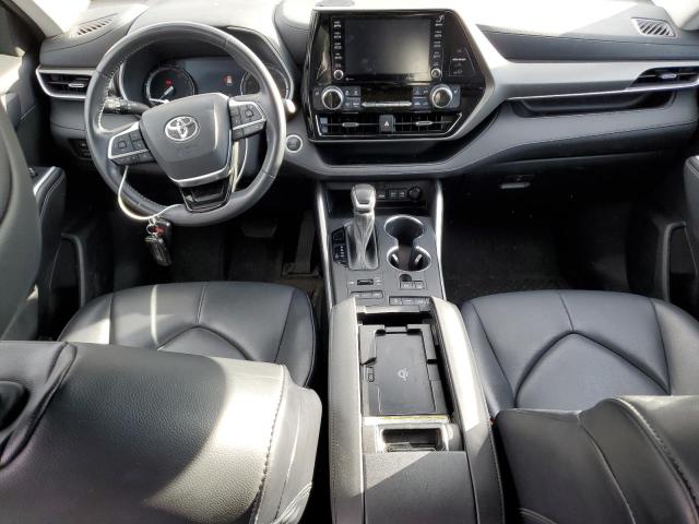 5TDHZRBH9MS554527 - 2021 TOYOTA HIGHLANDER XLE Negro foto 8