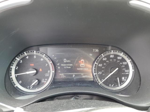 5TDHZRBH9MS554527 - 2021 TOYOTA HIGHLANDER XLE Negro foto 9