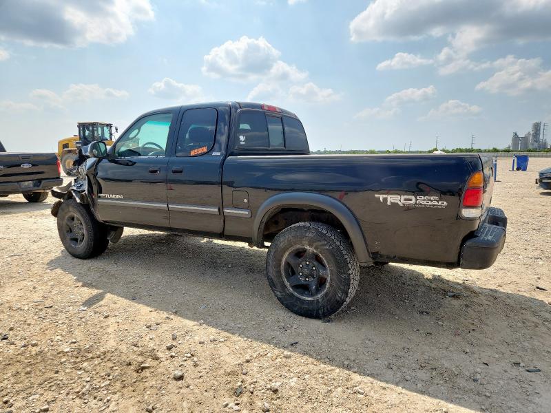 5TBBT44111S156808 - 2001 TOYOTA TUNDRA ACCESS CAB BLACK photo 2
