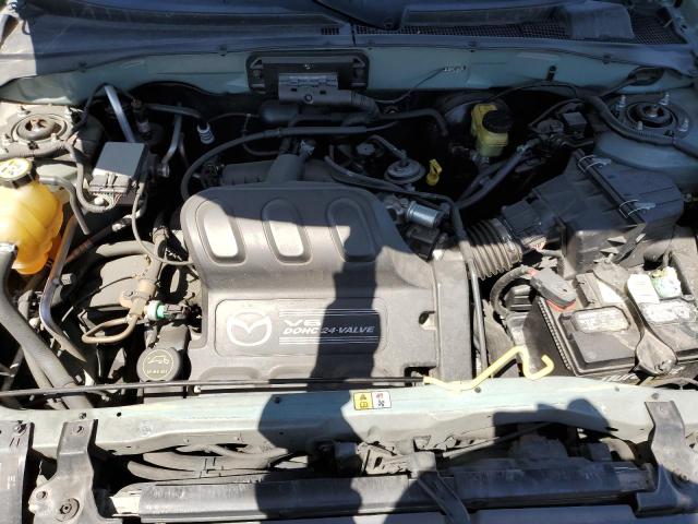 4F2CZ96193KM05922 - 2003 MAZDA TRIBUTE ES GREEN photo 11