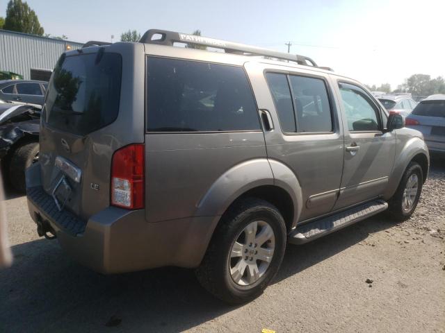 5N1AR18W76C608044 - 2006 NISSAN PATHFINDER LE GRAY photo 3