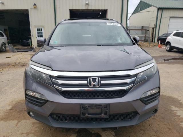 5FNYF6H57GB015966 - 2016 HONDA PILOT EXL SILVER photo 5