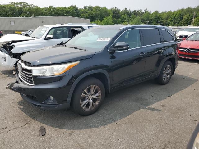 5TDJKRFH1ES010203 - 2014 TOYOTA HIGHLANDER XLE BLACK photo 1