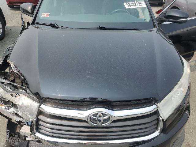 5TDJKRFH1ES010203 - 2014 TOYOTA HIGHLANDER XLE BLACK photo 12
