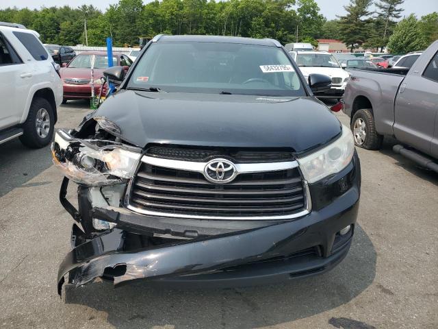 5TDJKRFH1ES010203 - 2014 TOYOTA HIGHLANDER XLE BLACK photo 5