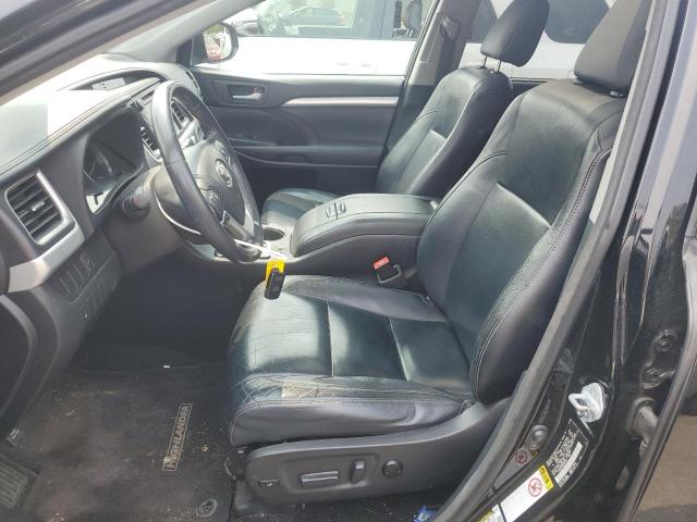 5TDJKRFH1ES010203 - 2014 TOYOTA HIGHLANDER XLE BLACK photo 7