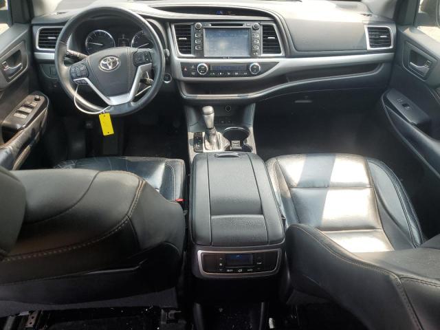 5TDJKRFH1ES010203 - 2014 TOYOTA HIGHLANDER XLE BLACK photo 8