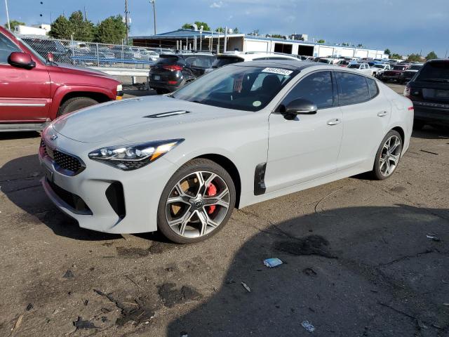 KNAE45LC5K6045686 - 2019 KIA STINGER GT1 SILVER photo 1