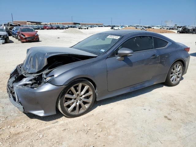 JTHHA5BC0G5004193 - 2016 LEXUS RC 200T GRAY photo 1