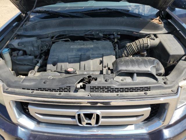 2HJYK16409H503349 - 2009 HONDA RIDGELINE RTS BLUE photo 11