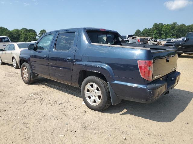 2HJYK16409H503349 - 2009 HONDA RIDGELINE RTS BLUE photo 2