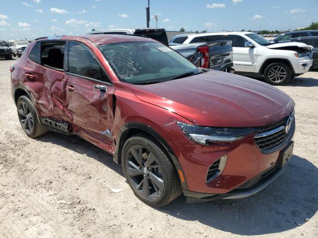 LRBFZNR41PD033772 - 2023 BUICK ENVISION ESSENCE მუქწითელი ფოტო 4