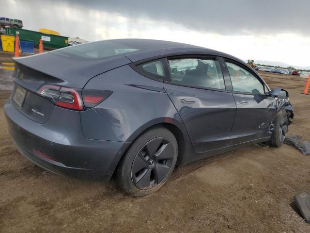 5YJ3E1EB4MF974411 - 2021 TESLA MODEL 3 灰色 照片 3