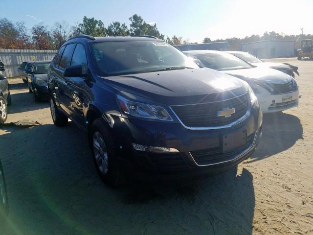 1GNKRFKD1FJ189737 - 2015 CHEVROLET TRAVERSE LS  photo 1