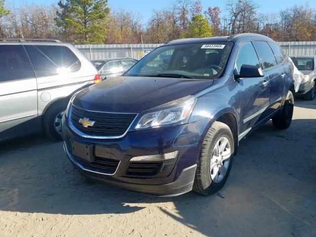 1GNKRFKD1FJ189737 - 2015 CHEVROLET TRAVERSE LS  photo 2