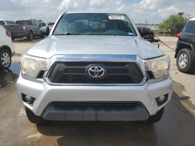 5TFJU4GN6DX037049 - 2013 TOYOTA TACOMA DOUBLE CAB PRERUNNER SILVER photo 5