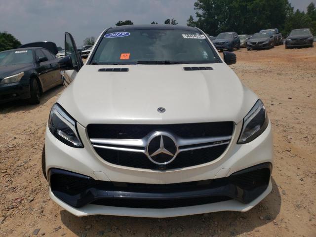 4JGED7FB7KA155133 - 2019 MERCEDES-BENZ GLE COUPE 63 AMG-S WHITE photo 5