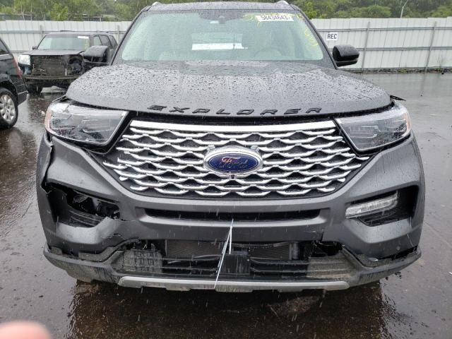 1FM5K7HC5NGB95837 - 2022 FORD EXPLORER PLATINUM GRAY photo 5