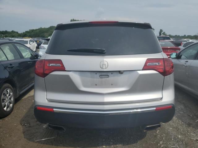 2HNYD2H63BH534565 - 2011 ACURA MDX TECHNOLOGY SILVER photo 6