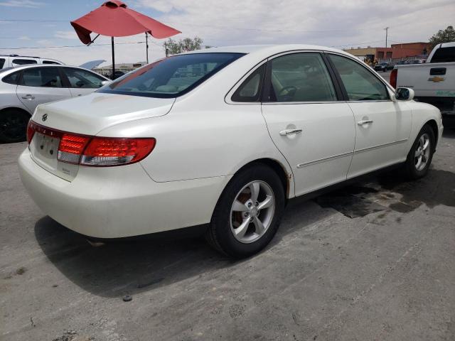 KMHFC46F76A072767 - 2006 HYUNDAI AZERA SE WHITE photo 3