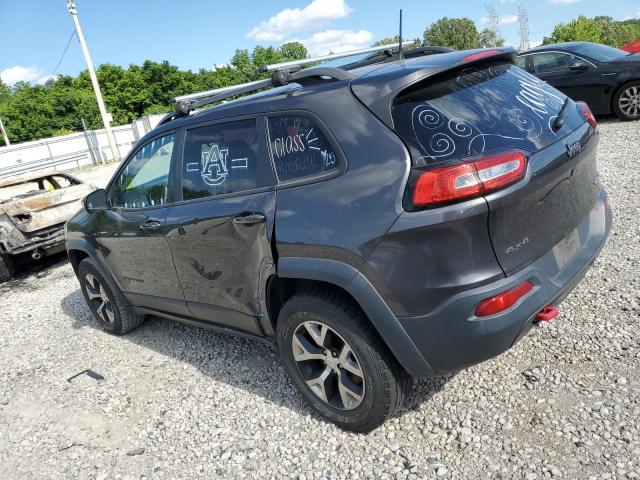 1C4PJMBS9HW638497 - 2017 JEEP CHEROKEE TRAILHAWK CHARCOAL photo 2