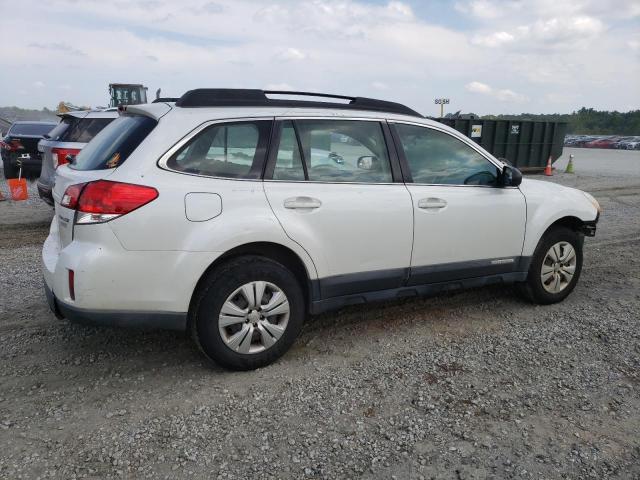 4S4BRBAC8A3370451 - 2010 SUBARU OUTBACK 2.5I WHITE photo 3