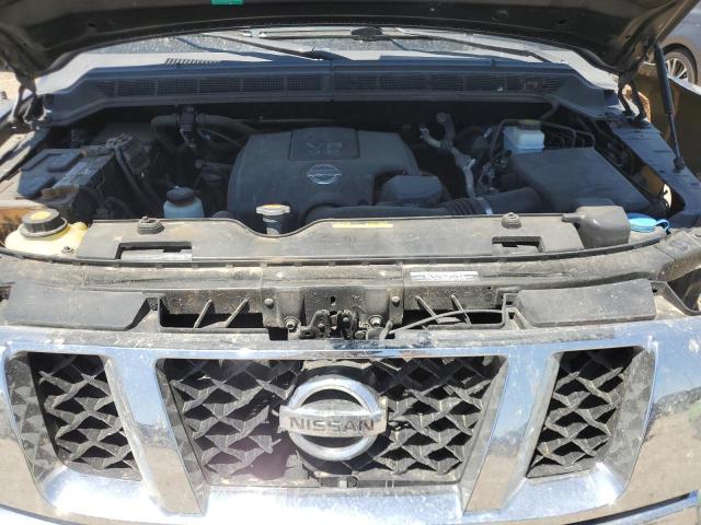 1N6BA0CA3CN330651 - 2012 NISSAN TITAN S BLUE photo 11