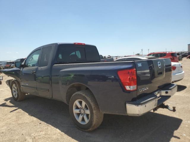 1N6BA0CA3CN330651 - 2012 NISSAN TITAN S BLUE photo 2