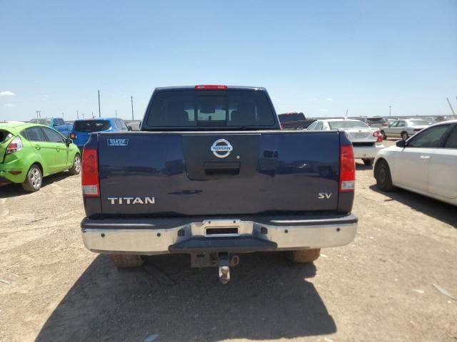 1N6BA0CA3CN330651 - 2012 NISSAN TITAN S BLUE photo 6