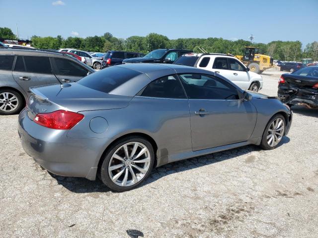 JN1CV6FE6AM353554 - 2010 INFINITI G37 BASE GRAY photo 3