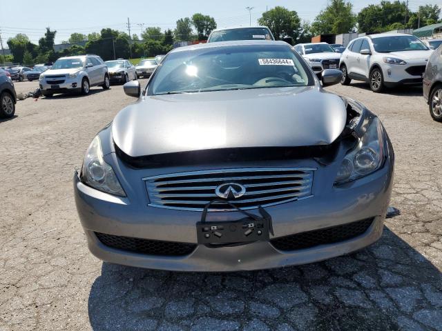 JN1CV6FE6AM353554 - 2010 INFINITI G37 BASE GRAY photo 5