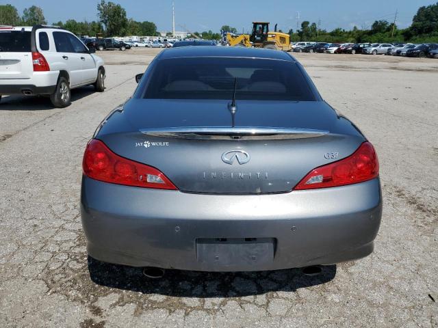 JN1CV6FE6AM353554 - 2010 INFINITI G37 BASE GRAY photo 6