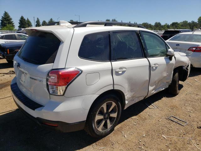 JF2SJAGC8JH545167 - 2018 SUBARU FORESTER 2.5I PREMIUM WHITE photo 3