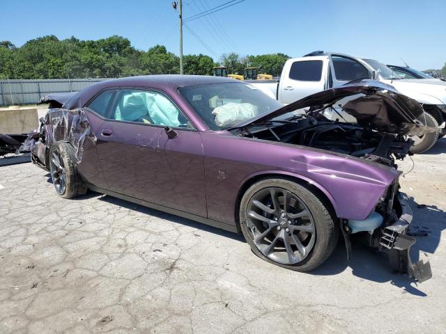 2C3CDZFJ3MH651098 - 2021 DODGE CHALLENGER R/T SCAT PACK PURPLE photo 4